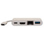 USB-C 3.1, 4-in-1 Mini Dock, 4k HDMI @ 30Hz, Gigabit Ethernet, USB 3.0 Type-A, & USB-C Charge Port - Part Number: 30U3-34000