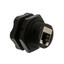 Shielded Outdoor Waterproof Cat6 Coupler, RJ45 Female to Female, Wall Plate Mount - Part Number: 30X8-70400