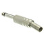 1/4 inch Male Mono Connector, Solder Type, Metal - Part Number: 30XR-20100