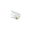 Phone/Data RJ22 Crimp Connectors for Flat Cable, 4P4C, 100 pieces - Part Number: 31D0-440HD