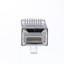 Shielded Cat5e RJ45 Crimp Connectors for Solid/Stranded Cable, 8P8C, POE Compliant, 50 pieces - Part Number: 31D0-51007