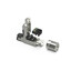 Cat8 Toolless Shielded RJ45 Plug for solid/stranded cable, 22-26 AWG conductors, 6.5-8.5mm OD - Part Number: 31D0-80000