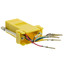 Modular Adapter, Yellow, DB9 Male to RJ45 Jack - Part Number: 31D1-1720YL