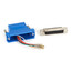 Modular Adapter, Blue, DB25 Female to RJ45 - Part Number: 31D3-3740BL