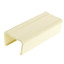 3/4 inch Surface Mount Cable Raceway, Ivory, Joint Cover - Part Number: 31R1-002IV