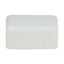 1.25 inch Surface Mount Cable Raceway, White, End Cap - Part Number: 31R2-005WH