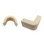 1.25 inch Surface Mount Cable Raceway, Ivory, Outside Elbow, 90 Degree - Part Number: 31R2-007IV