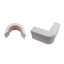 3/4 inch Surface Mount Cable Raceway, White, Outside Elbow, 90 Degree - Part Number: 31R1-007WH