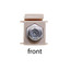 Keystone Insert, Beige, F-pin Coaxial Connector, F-pin Female Coupler - Part Number: 322-120IV