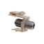 Keystone Insert, Beige, F-pin Coaxial Connector, F-pin Female Coupler - Part Number: 322-120IV