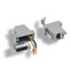 Modular Adapter, Gray, DB15 Female to RJ45 Female - Part Number: 32D1-18400