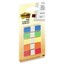 3M Post-it Flags to Go Assorted 5 Colors/pk, .47 in x 1.7 in 20 flags/color - Part Number: 3401-00117