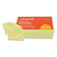 Universal Self-Stick Note Pads, 3 x 3, Yellow, 100-Sheet, 12/Pack - Part Number: 3401-00131