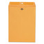 Universal Kraft Clasp Envelope, Center Seam, 28lb, 9 x 12, Brown Kraft, 100/Box - UNV35264 - Part Number: 3401-10104