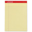 Universal Perforated Ruled Writing Pad, Legal/Margin Rule, Letter, Canary, 50 Sheet, 12/pack - UNV10630 - Part Number: 3411-01103