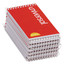 Universal Wirebound Memo Books, Top Bound, Narrow Rule, 5 x 3, 50 Sheets, 12/Pack - UNV20435 - Part Number: 3411-01201