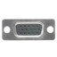 HD15 (VGA) Female Connector, Solder Type - Part Number: 3530-04115