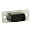 HD15 (VGA) Male Connector, Solder Type - Part Number: 3530-11115