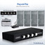 4 PC to 1 USB Device, Manual Switch.  USB2.0 - Part Number: 40U1-01004