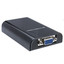 USB 2.0/3.0 to VGA Adapter, Add Extra Monitor to Computer/Laptop, Hassle Free, USB Type A Male to HD15 Female - Part Number: 41H1-30100