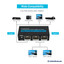 2 way HDMI Amplified Splitter, HDMI High Speed with Ethernet, 4K@60Hz, HDMI v2.0, HDCP2.2, Metal Housing - Part Number: 41V3-02110