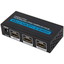 2 way HDMI Amplified Splitter, HDMI High Speed with Ethernet, 4K@60Hz, HDMI v2.0, HDCP2.2, Metal Housing - Part Number: 41V3-02110