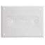 Recessed Media Box, White - Part Number: 45-0010-WH