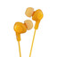 JVC Gumy Plus Inner-Ear Earbuds, Orange - Part Number: 5002-102OR
