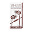 Stinger, Metallic Finish Stereo Earbuds w/ Microphone, Nylon Braided Cloth Cord, 4 foot, Rose - Part Number: 5002-122RS