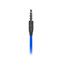 Wired Gaming Headset, Omni-directional Microphone, 3.5mm, 4 Foot Cord, Blue - Part Number: 5002-334BL