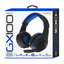 Wired Gaming Headset, Omni-directional Microphone, 3.5mm, 4 Foot Cord, Blue - Part Number: 5002-334BL