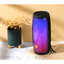 Portable Bluetooth Speaker with LED Light, Black - Part Number: 5002-40320