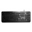 Antimicrobial USB Multimedia Desktop Keyboard and Mouse Combo, Black - Part Number: 5012-12704