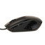 Three button Optical Mouse, scroll wheel, USB, Black - Part Number: 50M1-03110