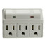 Surge Protector, 3 Outlet, MOV 270 Joules LED Power Indicator - Part Number: 50W1-905304