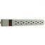 Surge Protector, Flat Rotating Plug, 6 Outlet, Gray Horizontal Outlets, Plastic, Power Cord 6 foot - Part Number: 51W1-19206