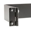 Rackmount Hinged Wall Mounting Bracket, 1U, Dimensions: 1.75 (H) x 19 (W) x 4 (D) inches - Part Number: 68BP-1001U