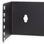 Rackmount Hinged Wall Mounting Bracket, 2U, Dimensions: 3.5 (H) x 19 (W) x 4 (D) inches - Part Number: 68BP-1102U