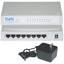 8 Port 10/100 Fast Ethernet Switch, White - Part Number: 7002-22083
