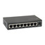 8 Port 10/100/1000 Gigabit Ethernet Switch, Energy Efficient Ethernet / IEEE 802.3az Support, Black Metal Case - Part Number: 71X6-01608