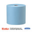 WypAll X60 Cloths, Jumbo Roll, 12 1/2 x 13 2/5, Blue, 1100/Roll - Part Number: 7303-00515