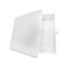 ABS Plastic enclosure with screw cover, 15 inch, white - Part Number: 80-1500-SC