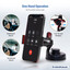Universal mobile device holder, windshield/dashboard mount, black - Part Number: 8001-10310