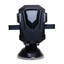 Universal mobile device holder, windshield/dashboard mount, telescoping arm, black - Part Number: 8001-10320