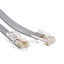 Telephone Cord (Data), RJ45 8P / 8C, Silver Satin, Straight, 14 foot - Part Number: 8103-88114