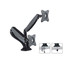 Desktop Dual Monitor Mount for 13 to 27 inch LCD monitors and TVs - Part Number: 8212-50001