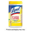 Lysol Disinfecting Wipes, 7 x 8, Lemon and Lime Blossom, 110/Canister - Part Number: 8303-00103