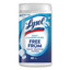 Lysol Daily Cleansing Wipes, 8 x 7 inches, White, 80 Wipes/Canister - Part Number: 8303-00113