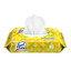 Lysol Disinfecting Wipes, 7 x 8, Lemon, 80 Wipes/Pack - Part Number: 8303-00114
