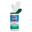 Clorox Disinfecting Wipes, Fresh Scent, 7 x 8, White, 75/Canister - Part Number: 8303-02206